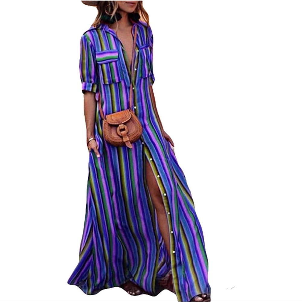 STRIPE MAXI